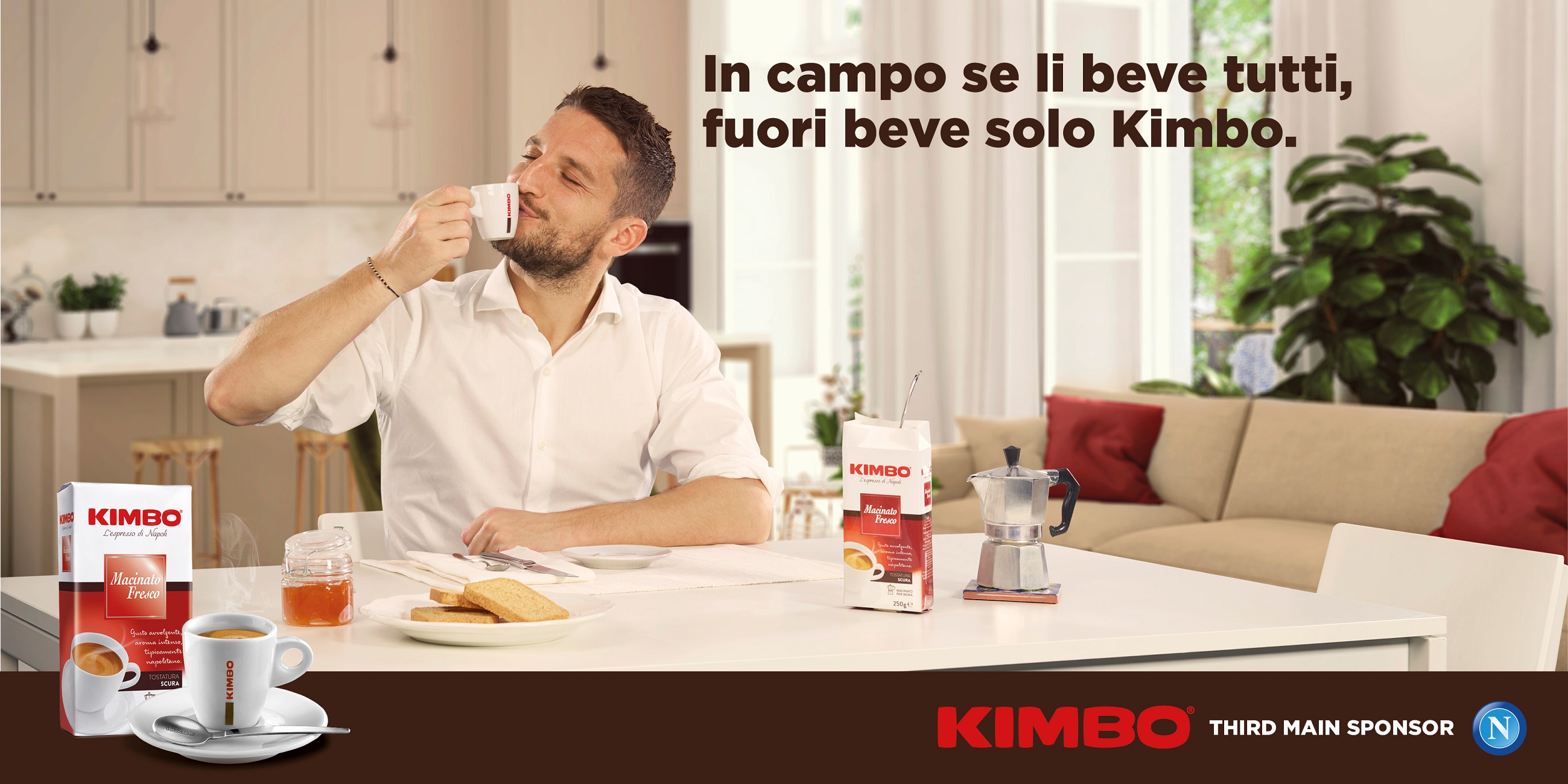 Dries Mertens è il testimonial della nuova campagna Ooh di Kimbo