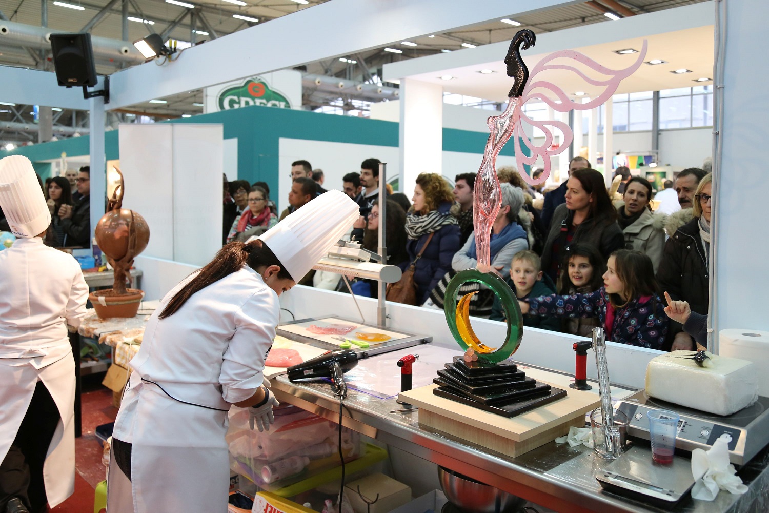 Migliori Dolci Italiani Una fase di un'edizione trascorsa dell'evento