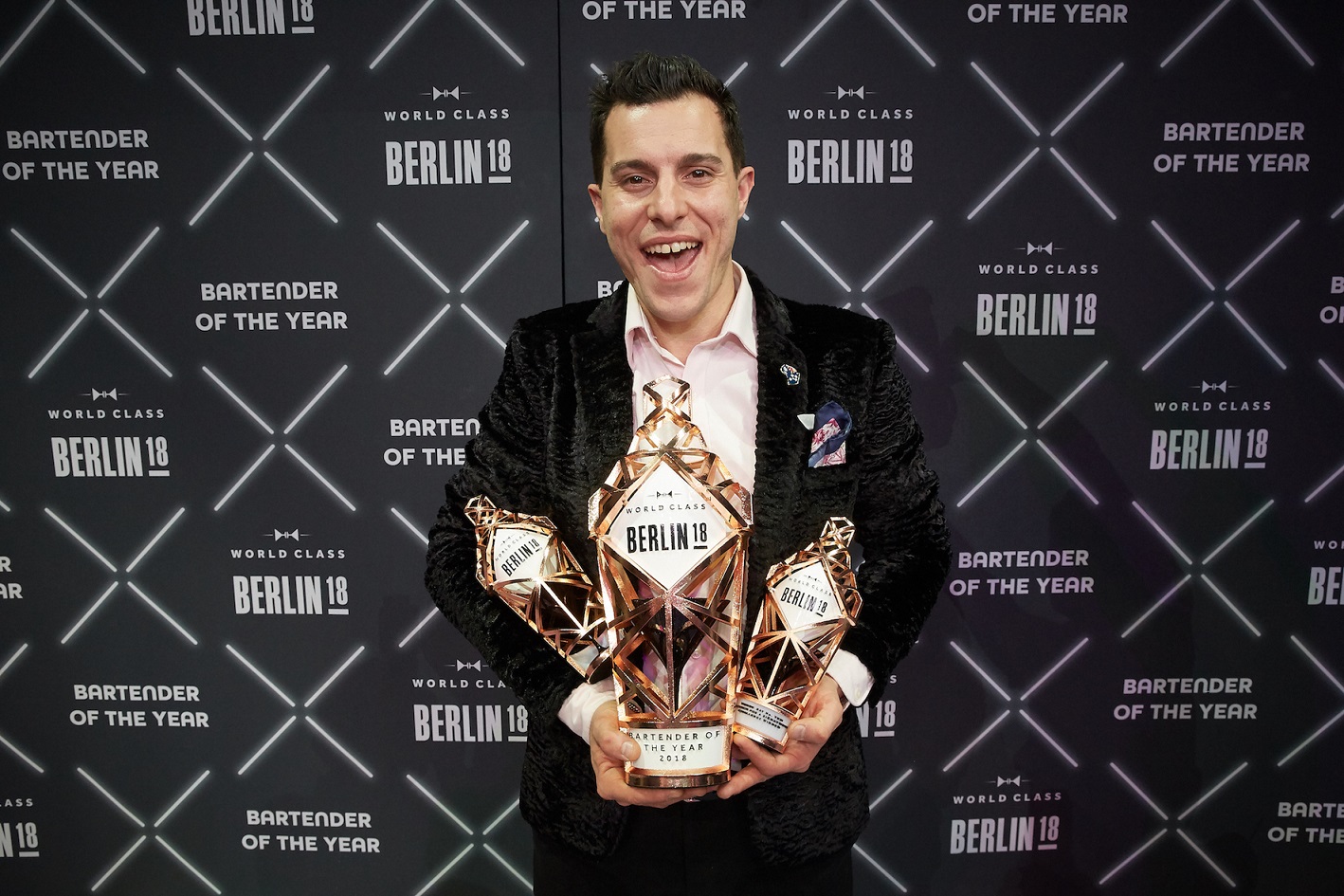 Orlando Marzo Diageo Orlando Marzo è stato incoronato nel 2018 miglior bartender del mondo