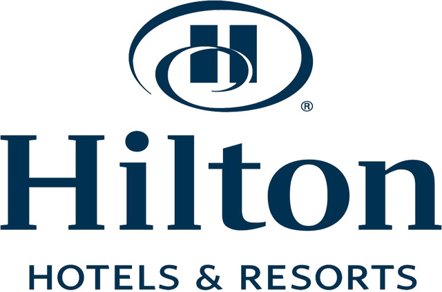 hôtellerie Il logo Hilton Hotels and resort