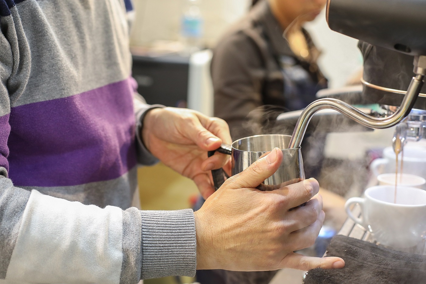 campionato italiano baristi Coffee Training Academy aziende Una sessione di formazione dei baristi