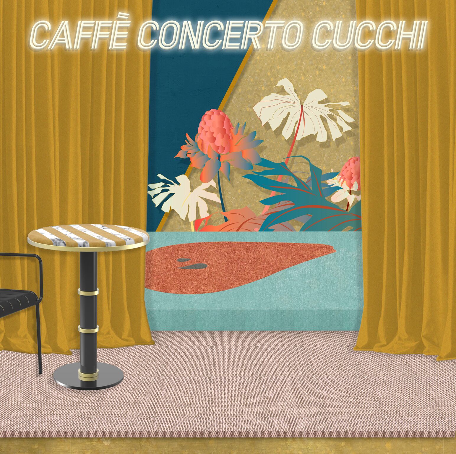 Caffè Concerto Cucchi La locandina del progetto