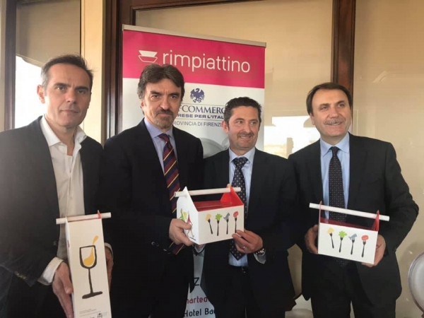 Rimpiattino Firenze La presentazione dell'iniziativa al Grand Hotel Baglioni di Firenze