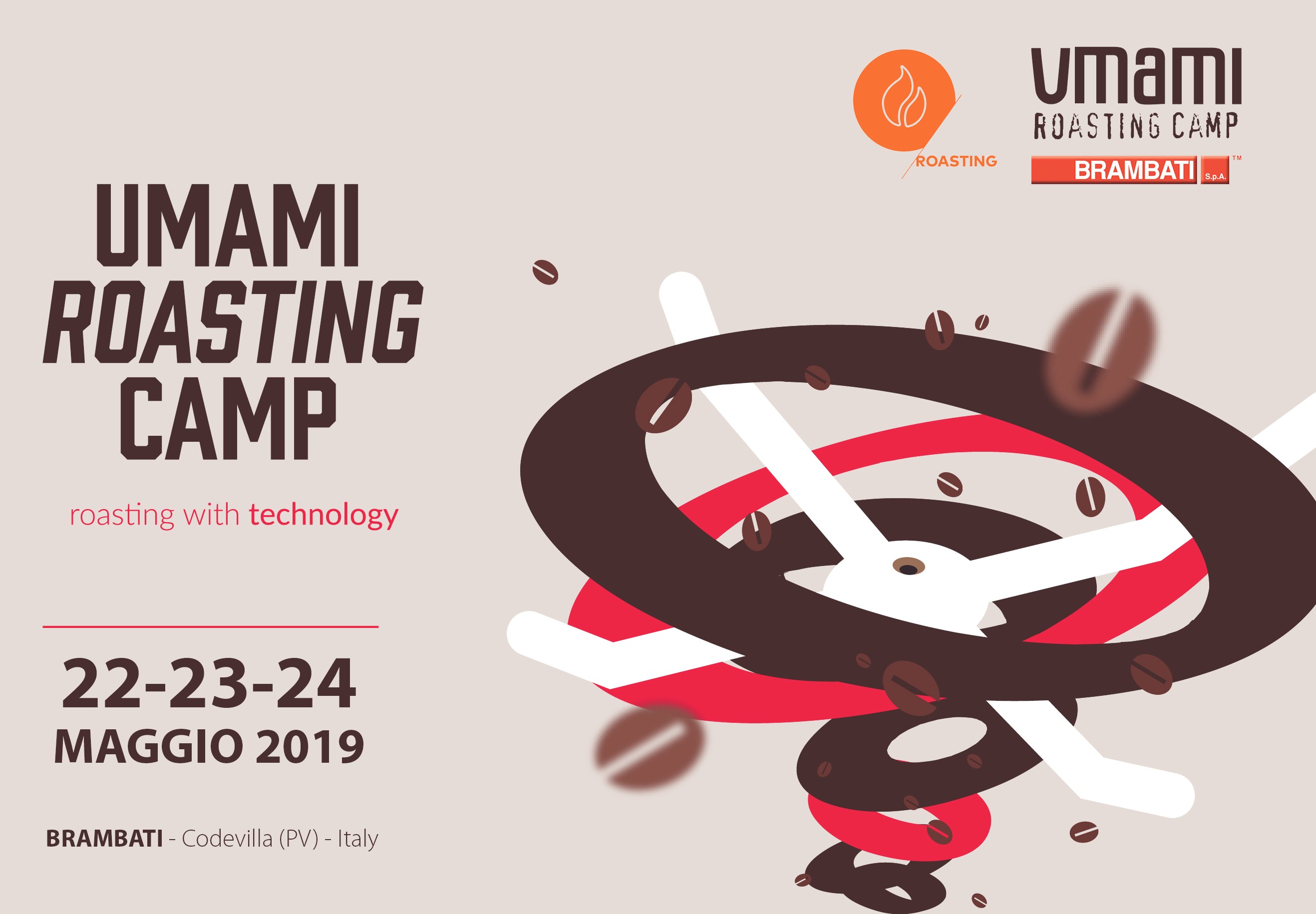 Umami Roasting Camp BRAMBATI La locandina dell'iniziativa