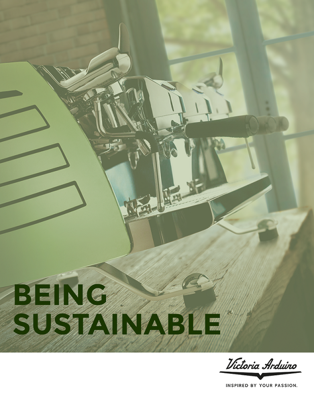 VA388 macchina green Attraverso la piattaforma Ongreening, Victoria Arduino offre una panoramica completa delle sue macchine da caffè e macinini dal punto di vista della sostenibilità ambientale