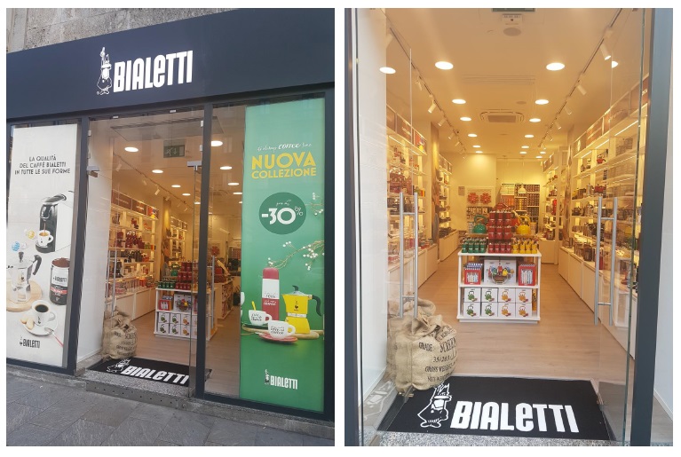 Bialetti Buenos Aires Milano esterno L'esterno del nuovo Bialetti Store di Corso Buenos Aires