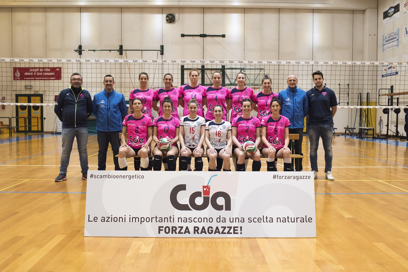 CDA Volley Talmassons La CDA Volley Talmassons neopromossa in Serie A2