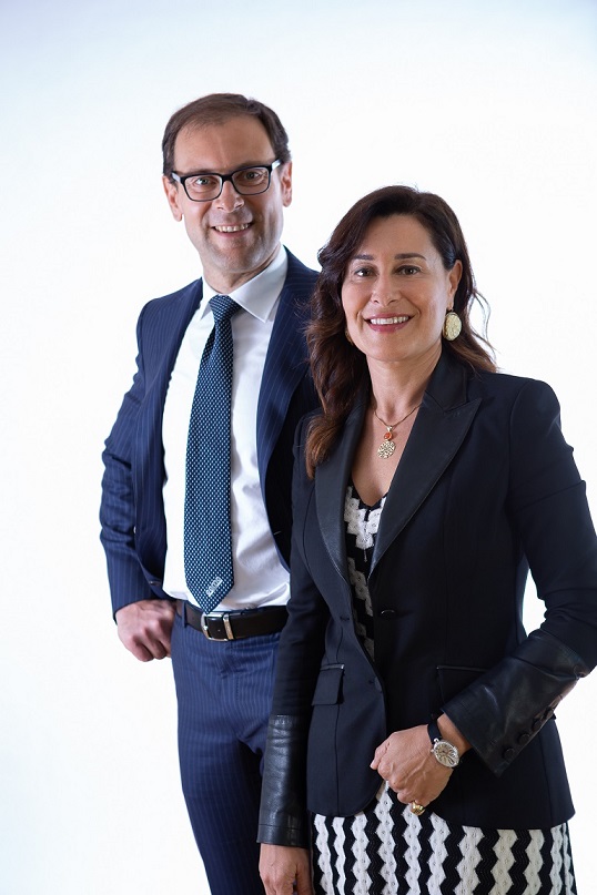 Daniele Bellante, CEO Cama Group e Annalisa bellante, HR and Marketing Manager Cama Group