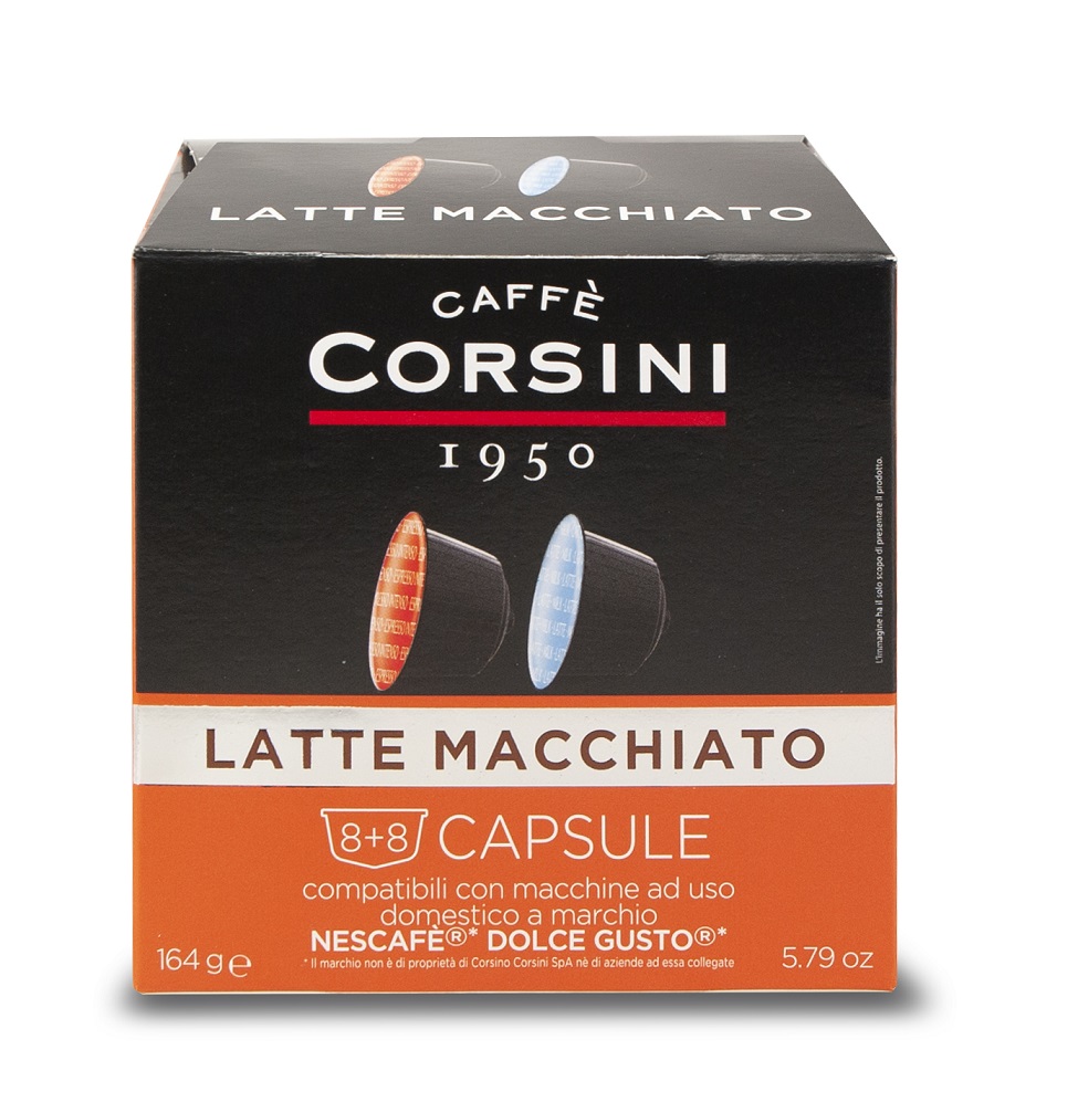 dolcegusto latte macchiato tuttofood corsini Latte macchiato per le capsule compatibili Dolcegusto®