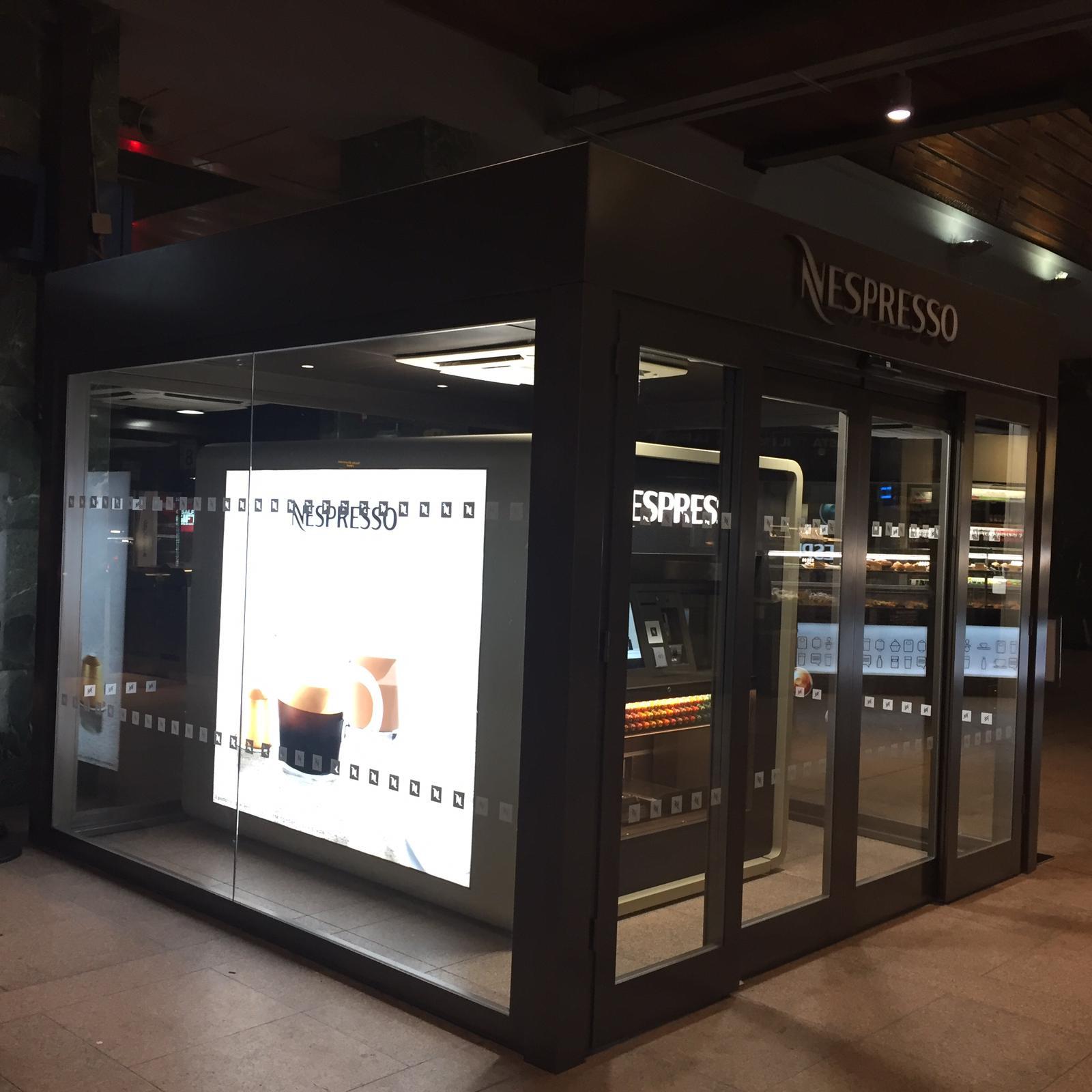 Nespresso vending Cadorna