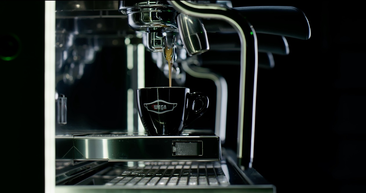 wega world of coffee Un dettaglio della Wega Urban