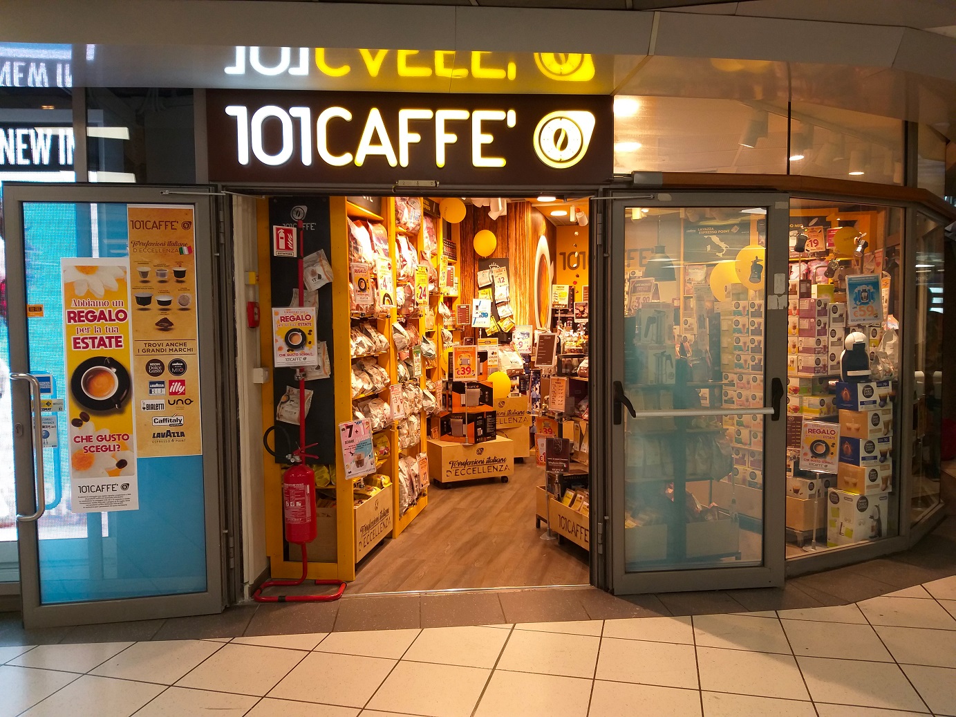 travel retail 101 Caffè
