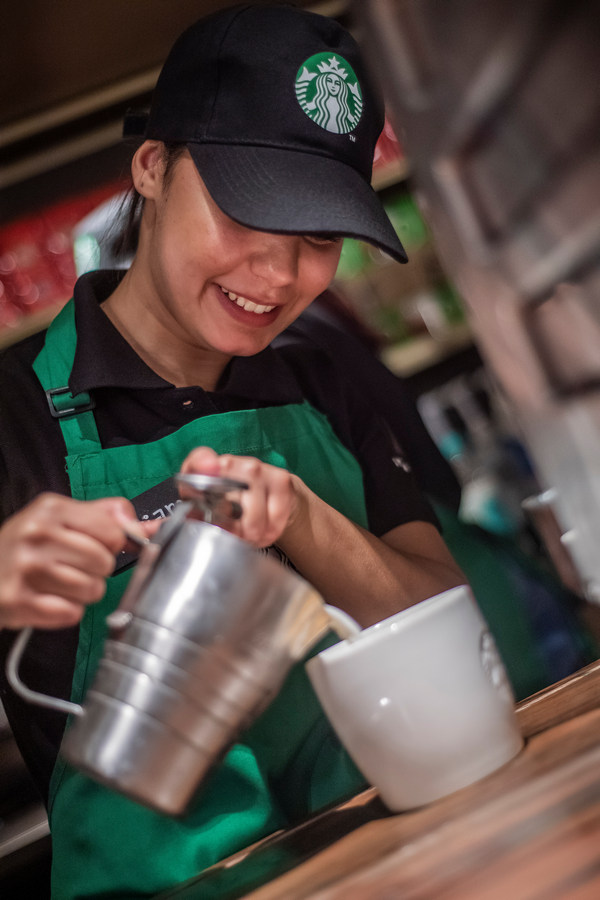 Barista partner Starbucks