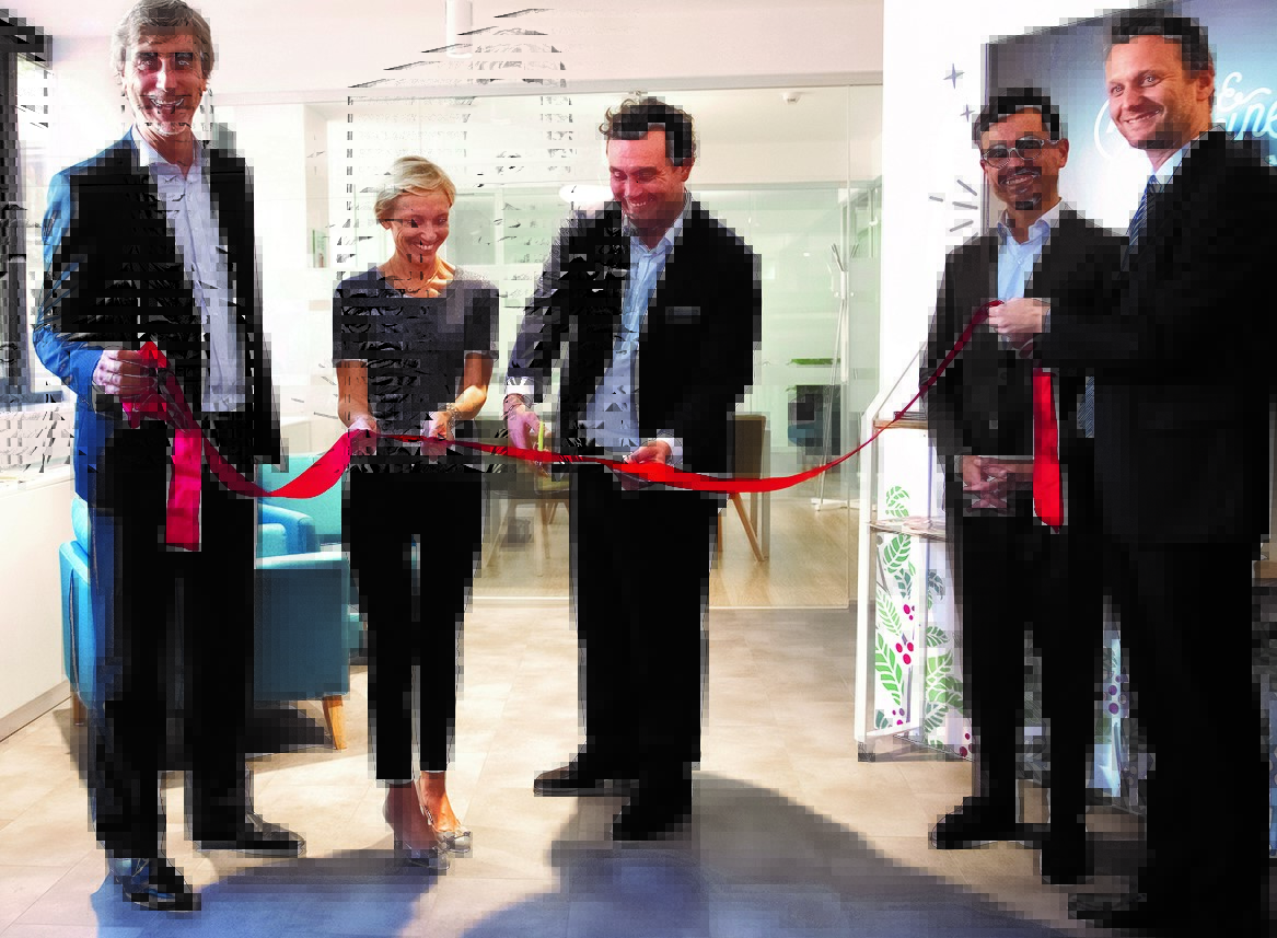 gruppo cimbali inaugurazione filiale di Roma