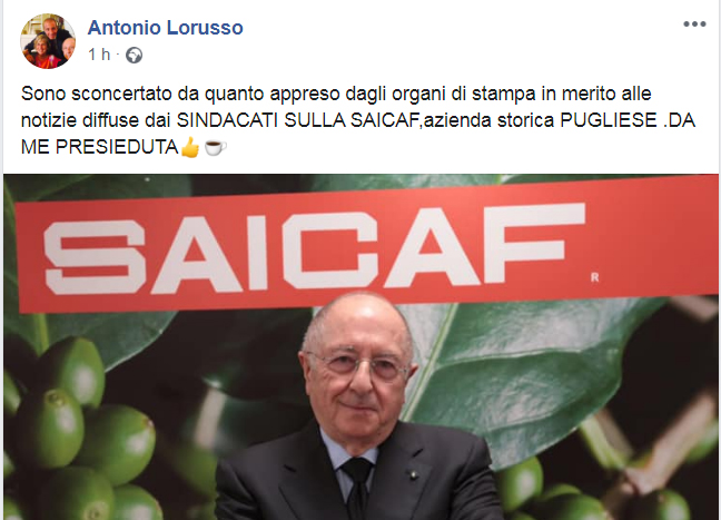 antonio lorusso Saicaf