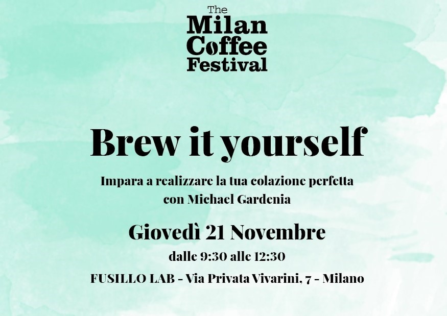 the milan coffee festival