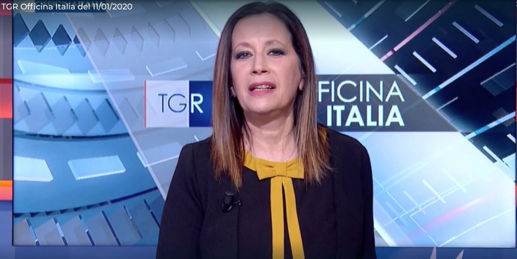 Claudia Modelli giornalista rai