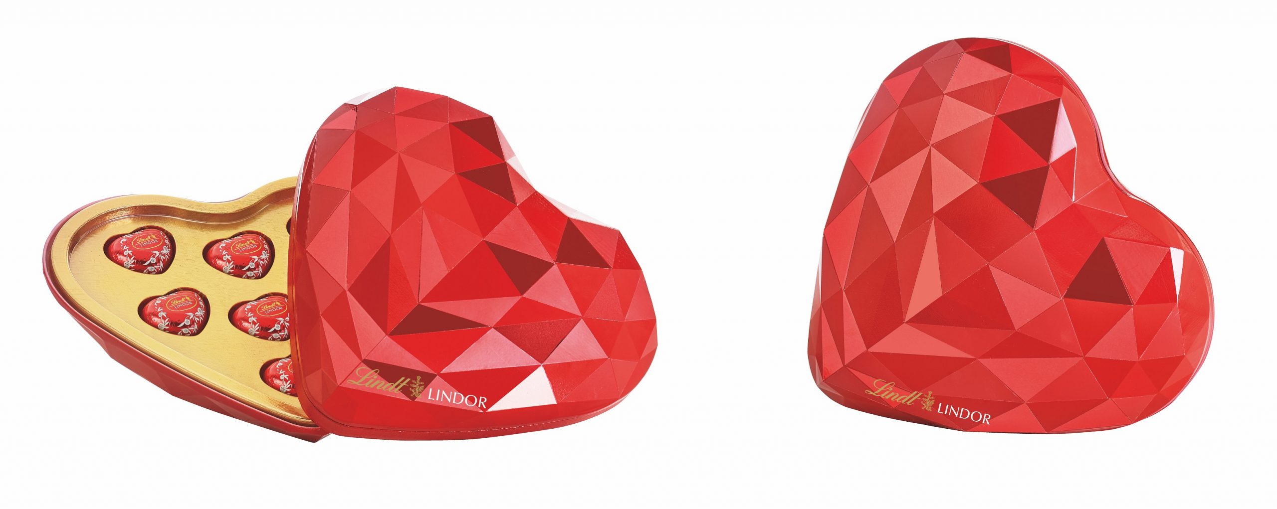 Lindt, per San Valentino una scatola di design e l'intensità del fondente