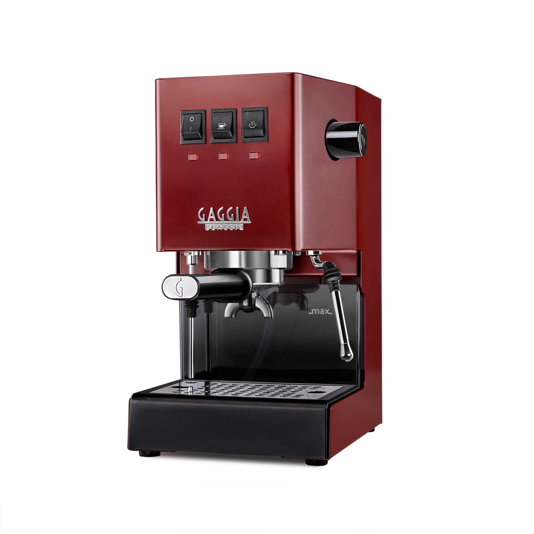 Gaggia Classic Color Vibes Cherry Red 3_4
