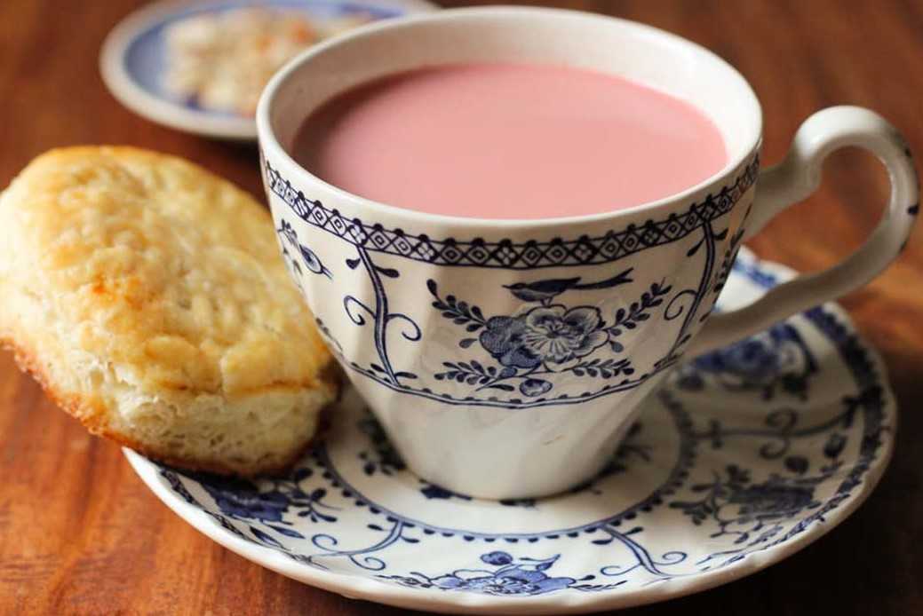 Rosy Kashmiri Chai