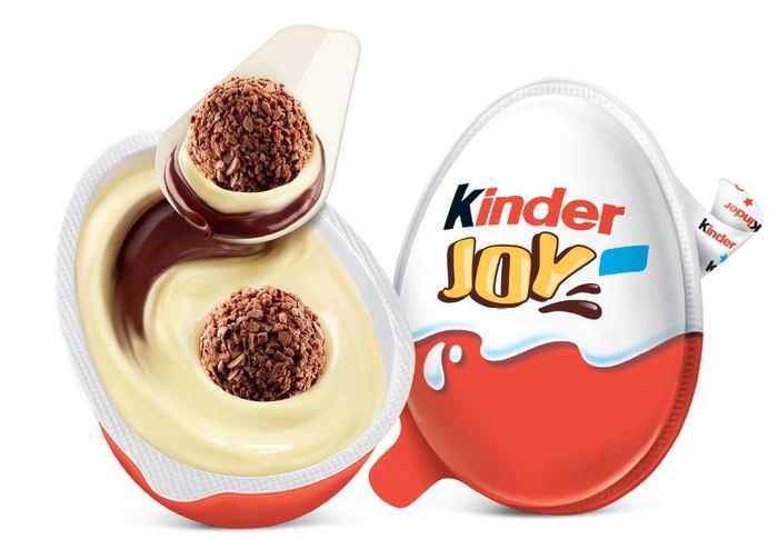 Ferrero imballaggi sostenibili Kinder Joy con il cucchiaiu di carta