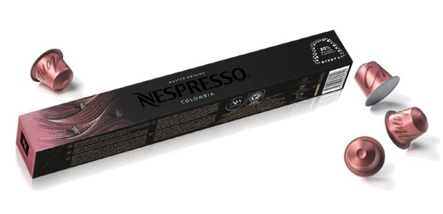 Nespresso capsule 80 percento riciclabili Nespresso alluminio riciclato