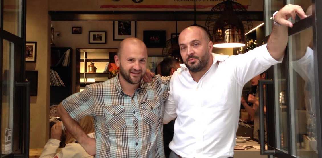 Sergio Barbarisi con Francesco Sanapo