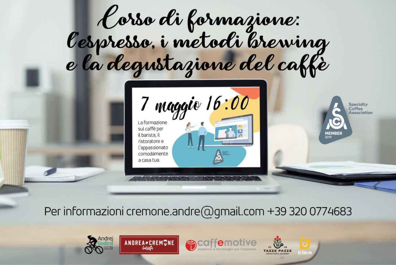 Corsi online su espresso e breving