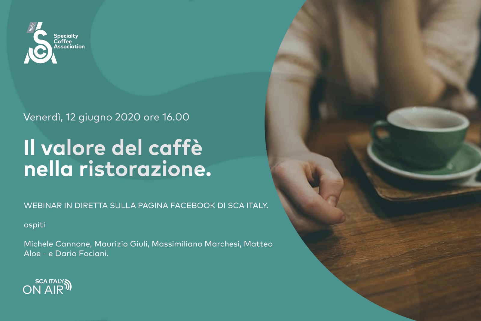 Facebook sca Italy il valore del caffè nella ristorazione