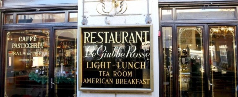 Caffè Giubbe Rosse: al via la rassegna letteraria del locale storico fiorentino