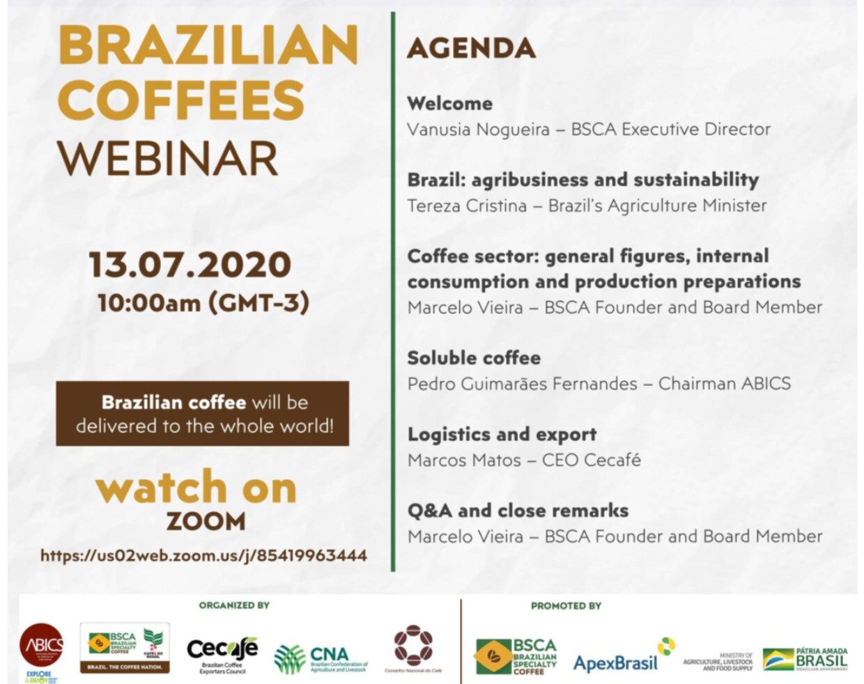 brazilian coffee webinar