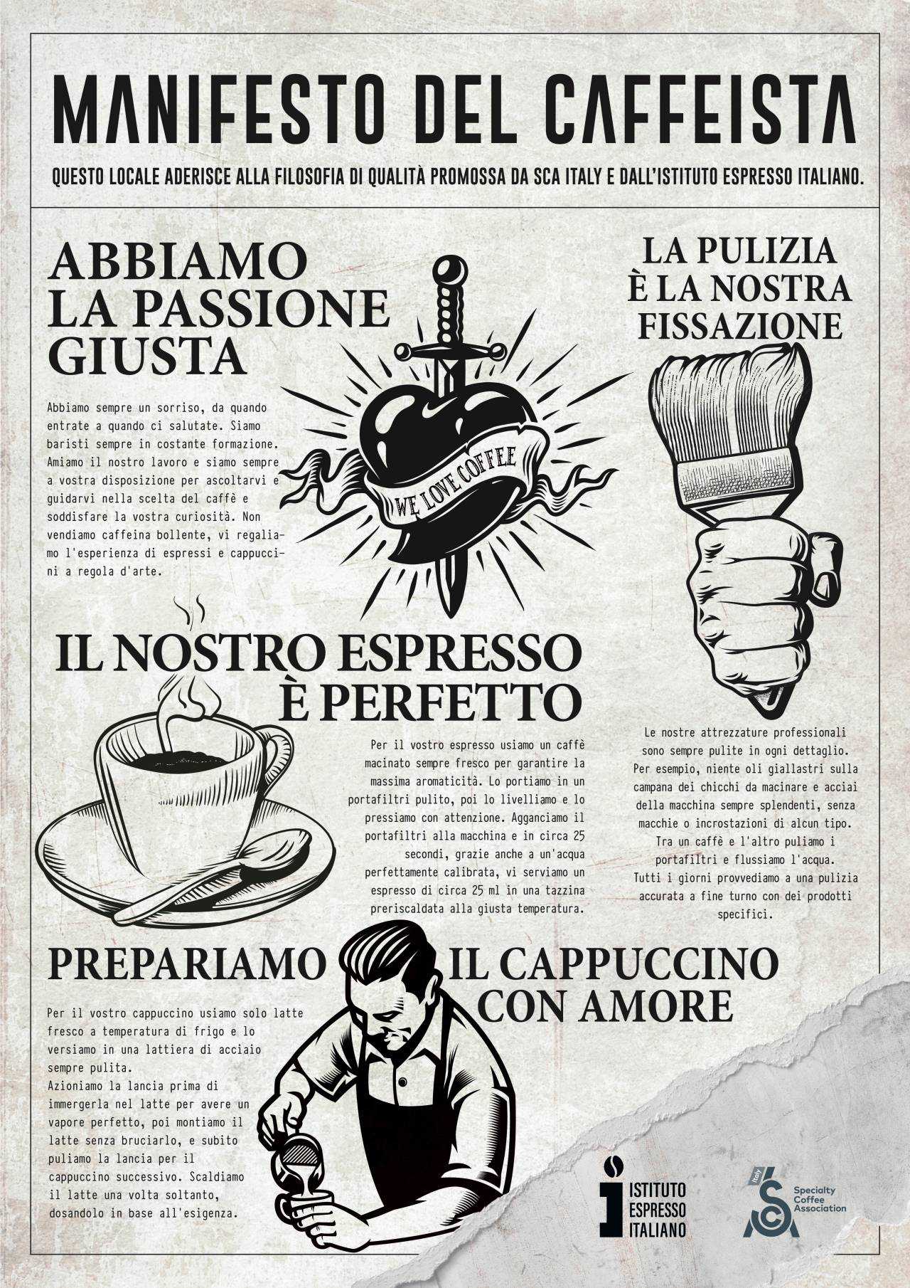 il manifesto del caffeista