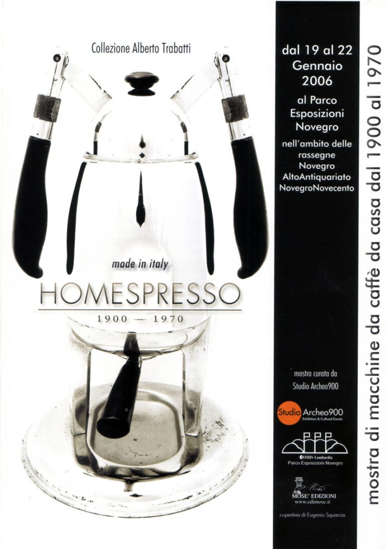 Homespresso: in mostra la collezione di 100 macchine da caffè italiane