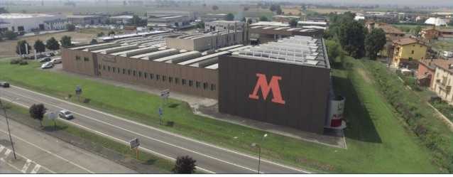 Lo stabilimento Musetti a Pontenure (Piacenza)