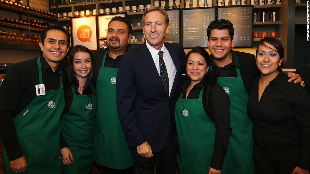 raffaele perfetto Starbucks Howard Shultz