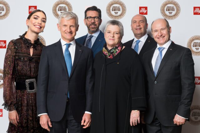 Arizona Muse, Andrea Illy, Massimiliano Pogliani, Anna Illy, Alessandro Bucci, David Brussa EIICA 2020 V2 Arizona Muse, Andrea Illy, Massimiliano Pogliani, Anna Illy, Alessandro Bucci, David Brussa EIICA 2020 V2