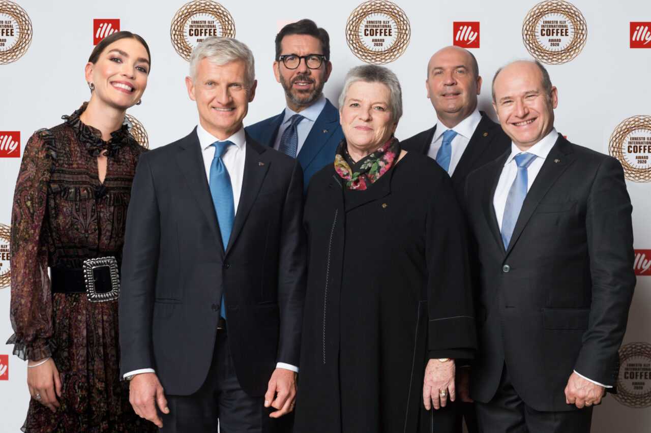 Arizona Muse, Andrea Illy, Massimiliano Pogliani, Anna Illy, Alessandro Bucci, David Brussa EIICA 2020 V2