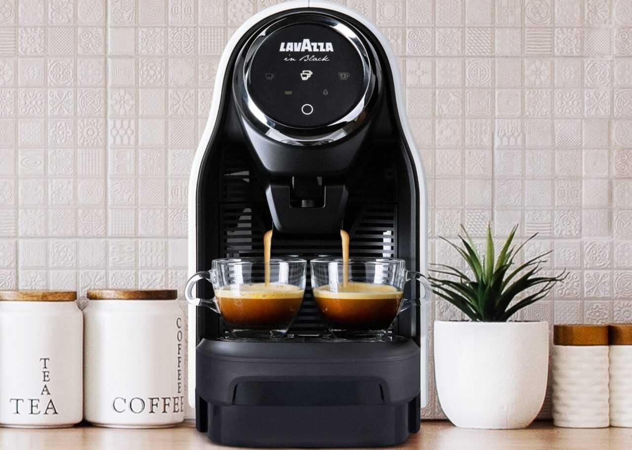 lavazza in black