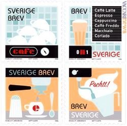 I francobolli svedesi