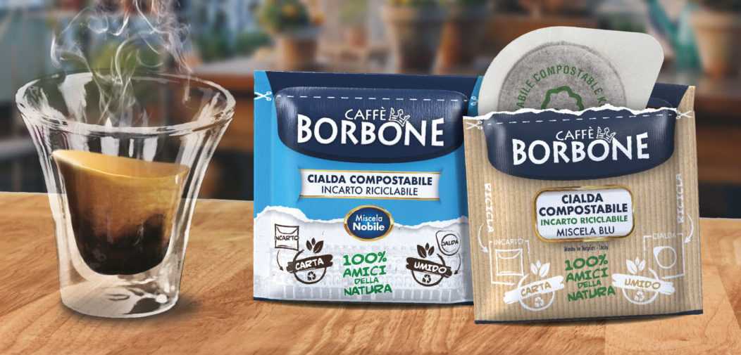 caffè borbone cialda compostabile