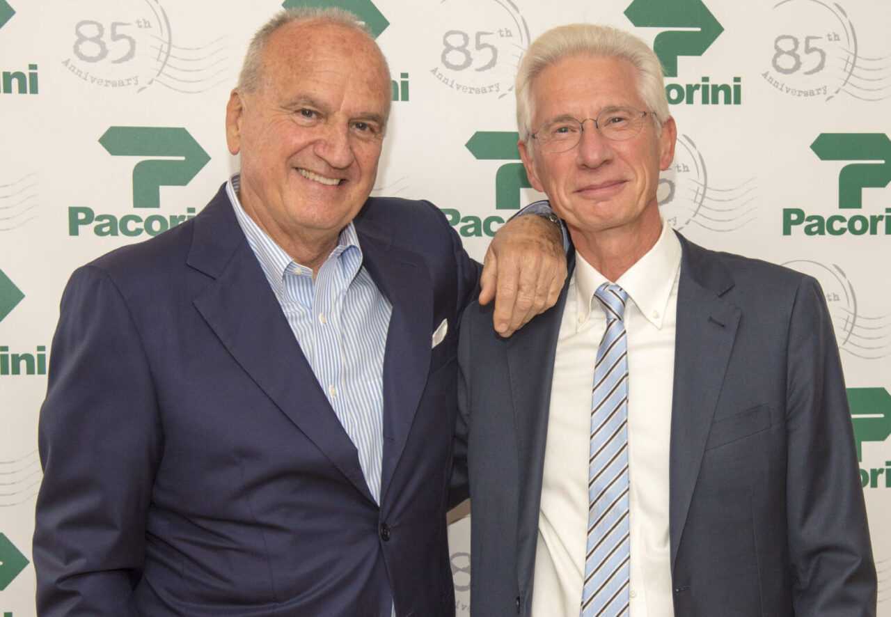 Sig. Roberto Pacorini – Presidente del Gruppo Pacorini e del Sig. Robi Altin