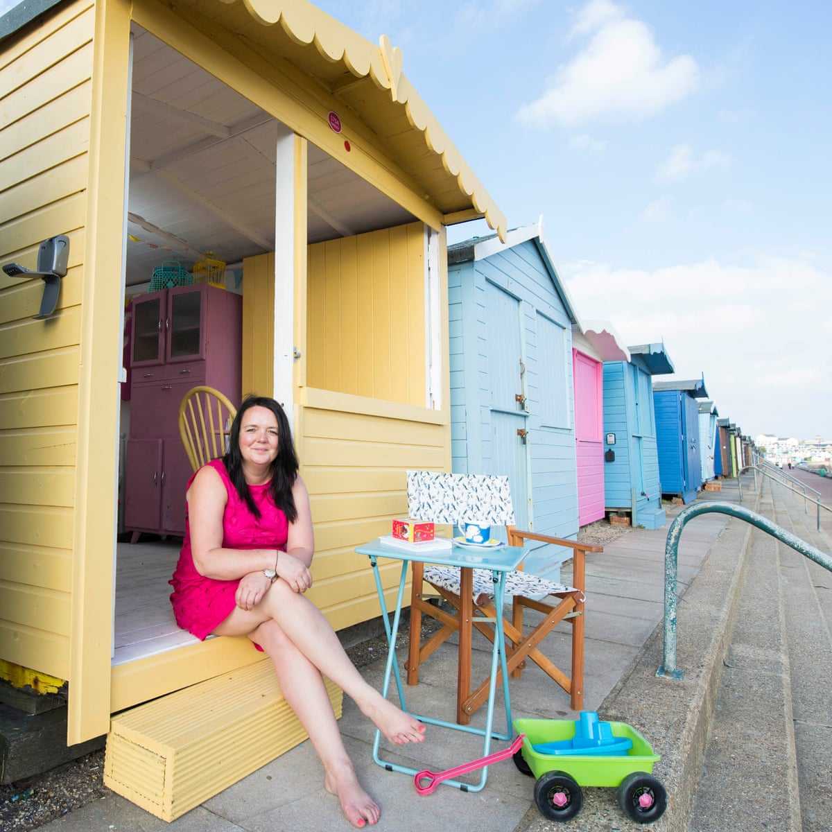 beach huts