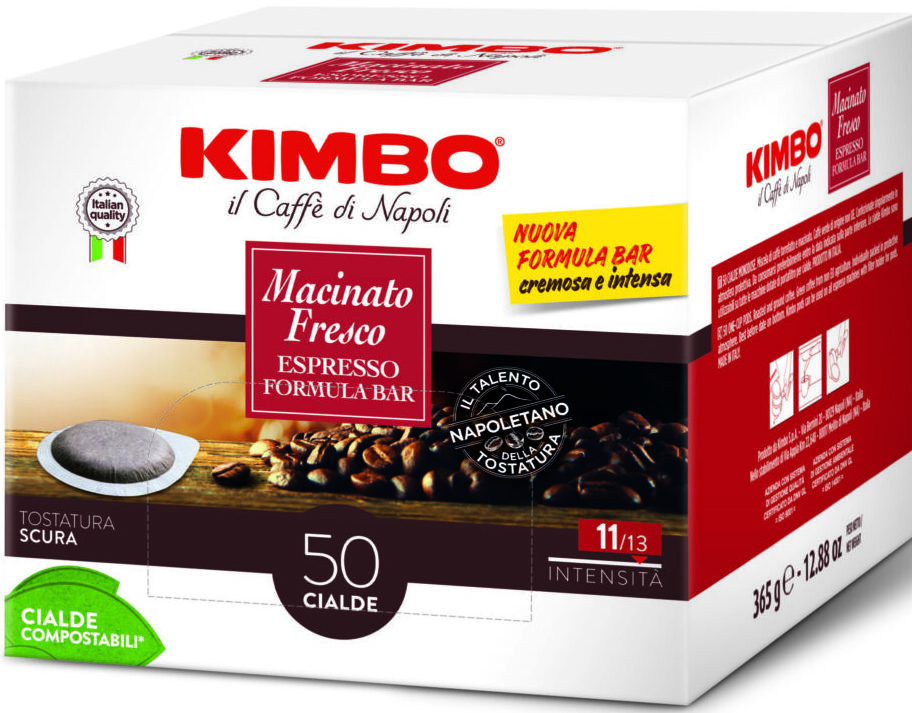 Kimbo Macinato Fresco: nuova cialda certificata Ok Compost