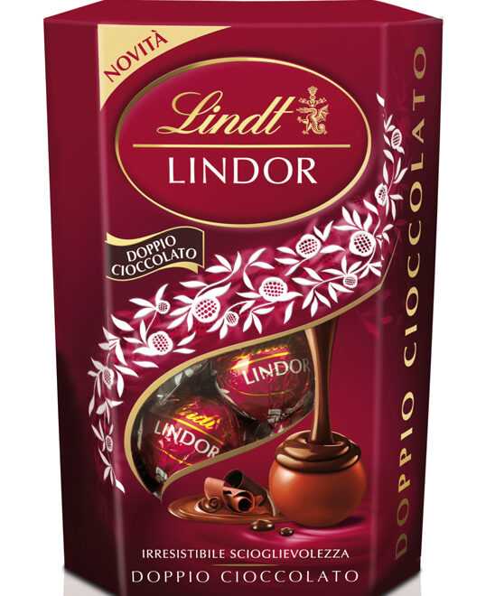 lindor doppio cioccolato