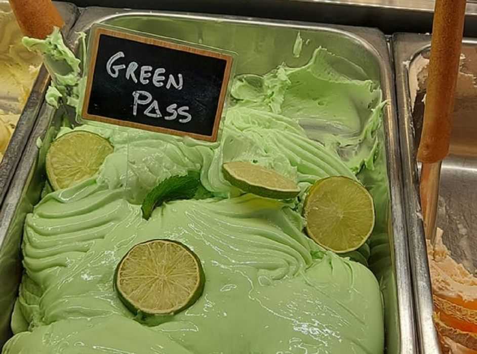 gelato green pass