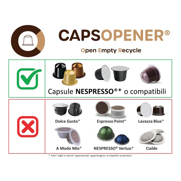 CAPSOPENER e il riciclo a casa di capsule e contenuto diventa semplice