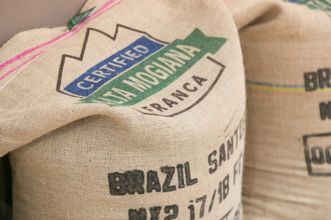 Sacco caffè Brasile mercati
