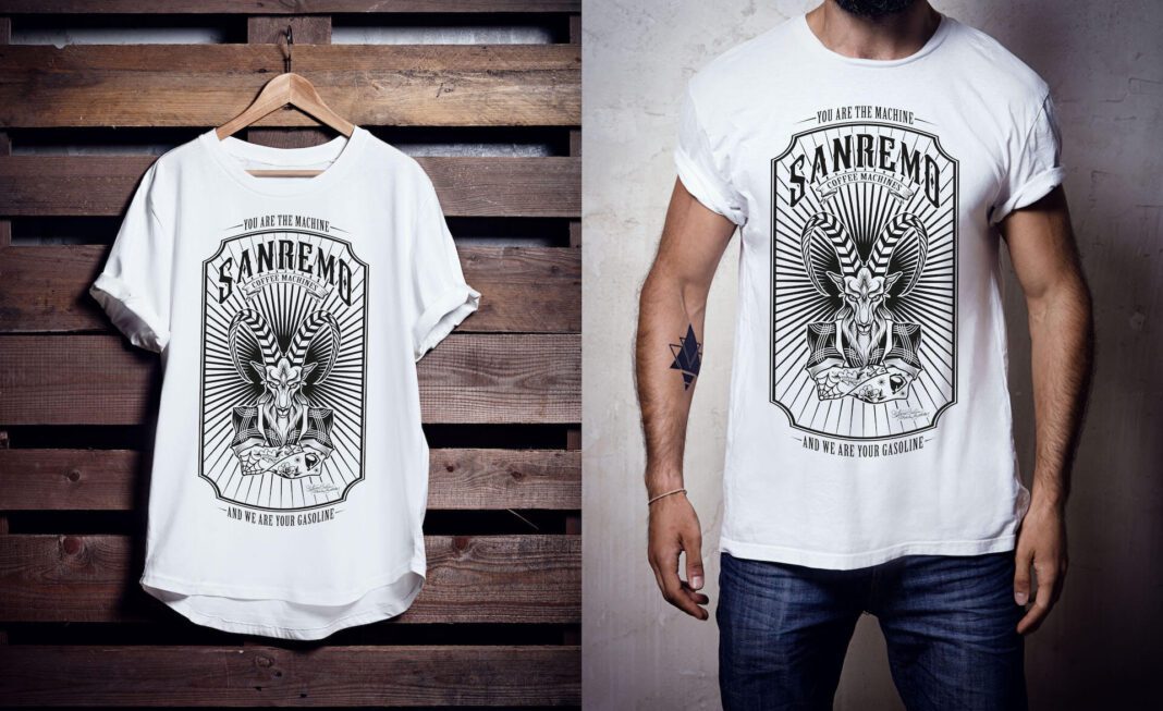 Le magliette di Sanremo coffee machine