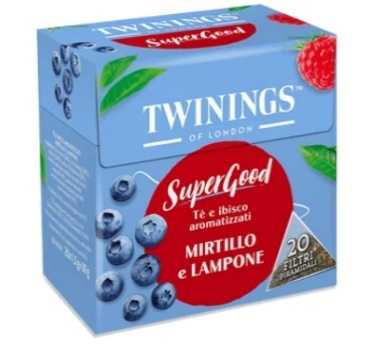 Twinings Mirtillo e Lampone 