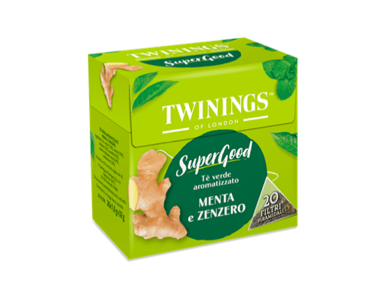 Tè Twinings menta e zenzero